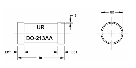 Microsemi 1N3595AUR開(kāi)關(guān)二極管