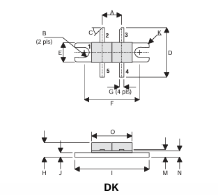 Semelab D1008UK 80W射頻MOSFET 適用HF/VHF/UHF